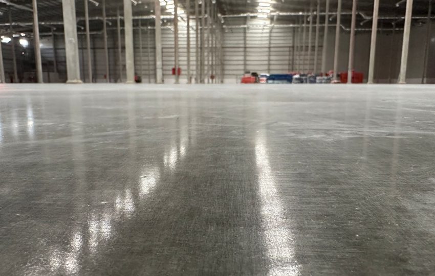 Automotive shop epoxy flooring